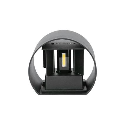 LED Kinkiet zewnętrzny LED/6W/230V 3000K IP65 czarny