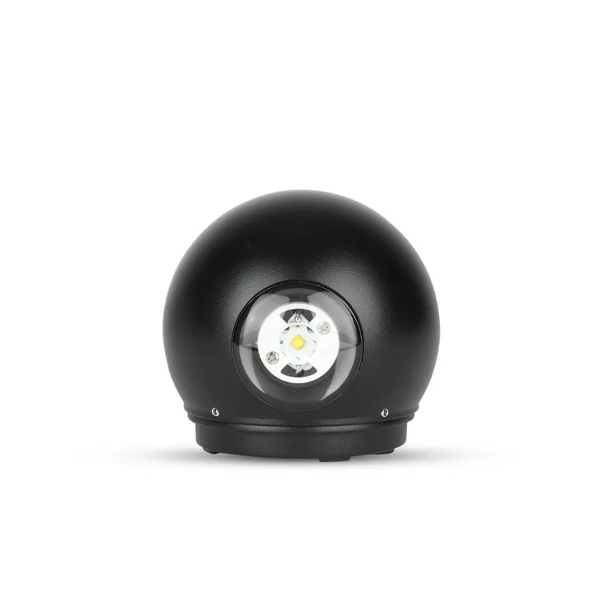 LED Kinkiet zewnętrzny LED/6W/230V 3000K IP65 czarny