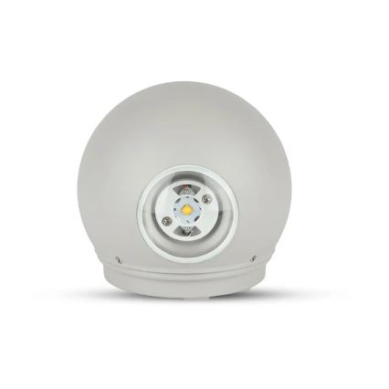 LED Kinkiet zewnętrzny LED/6W/230V 4000K IP65 szary