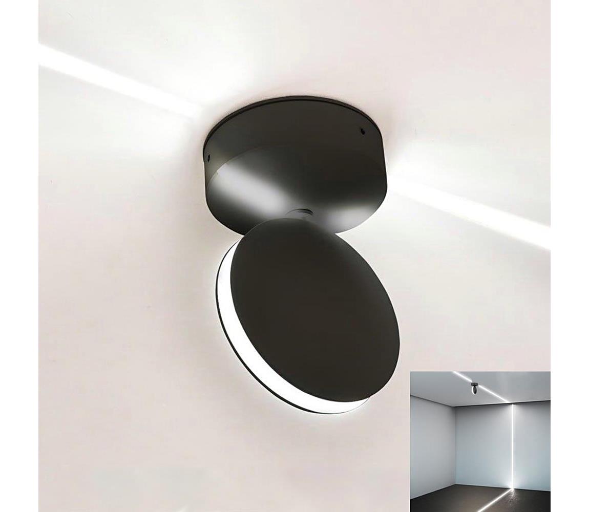 LED Kinkiet zewnętrzny LED/7W/230V 4000K IP65 czarny