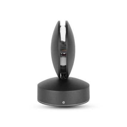 LED zewnętrzny naścienne flexible jasny LED/7W/230V 4000K IP65 czarny