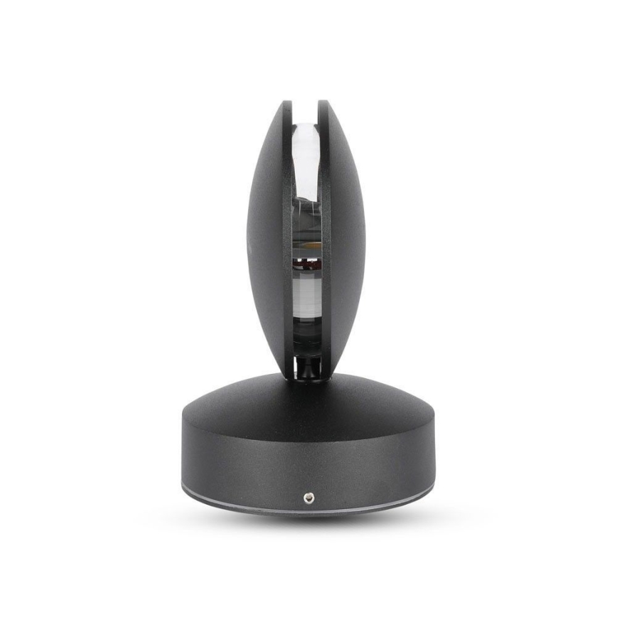 LED zewnętrzny naścienne flexible jasny LED/7W/230V 4000K IP65 czarny