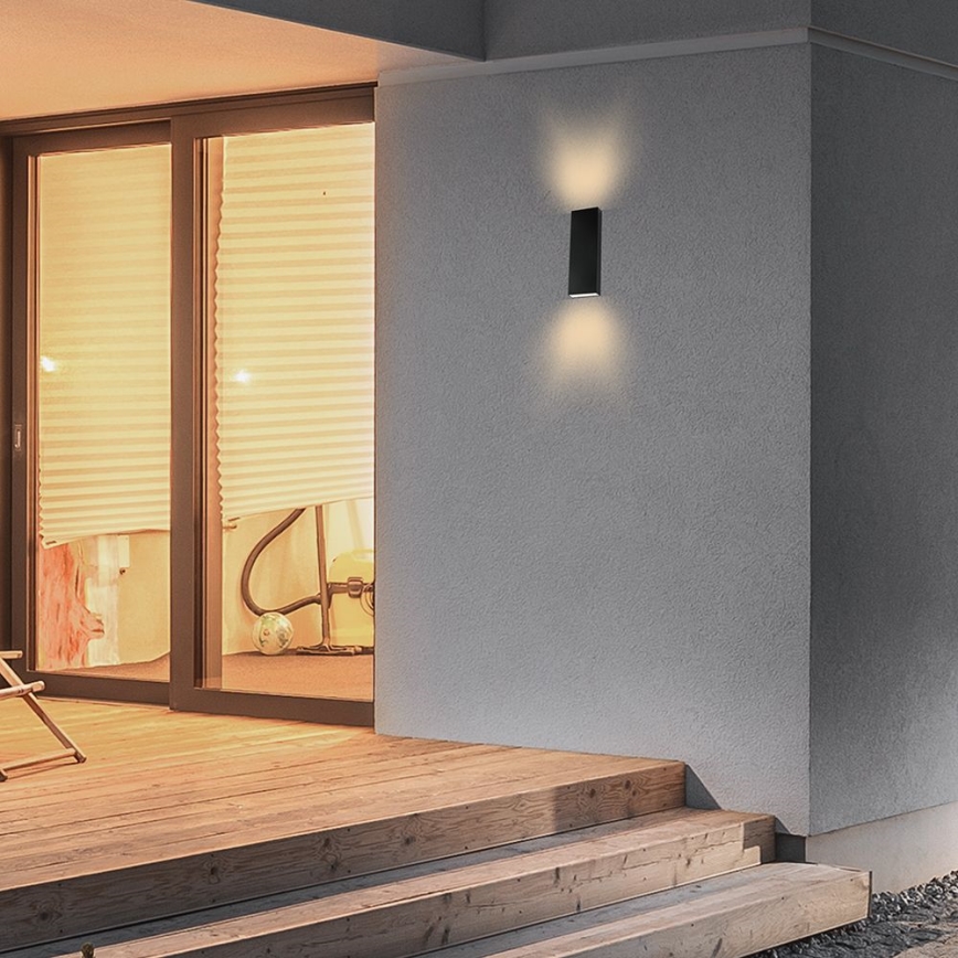 LED Kinkiet zewnętrzny LED/8W/230V 4000K IP65 czarny