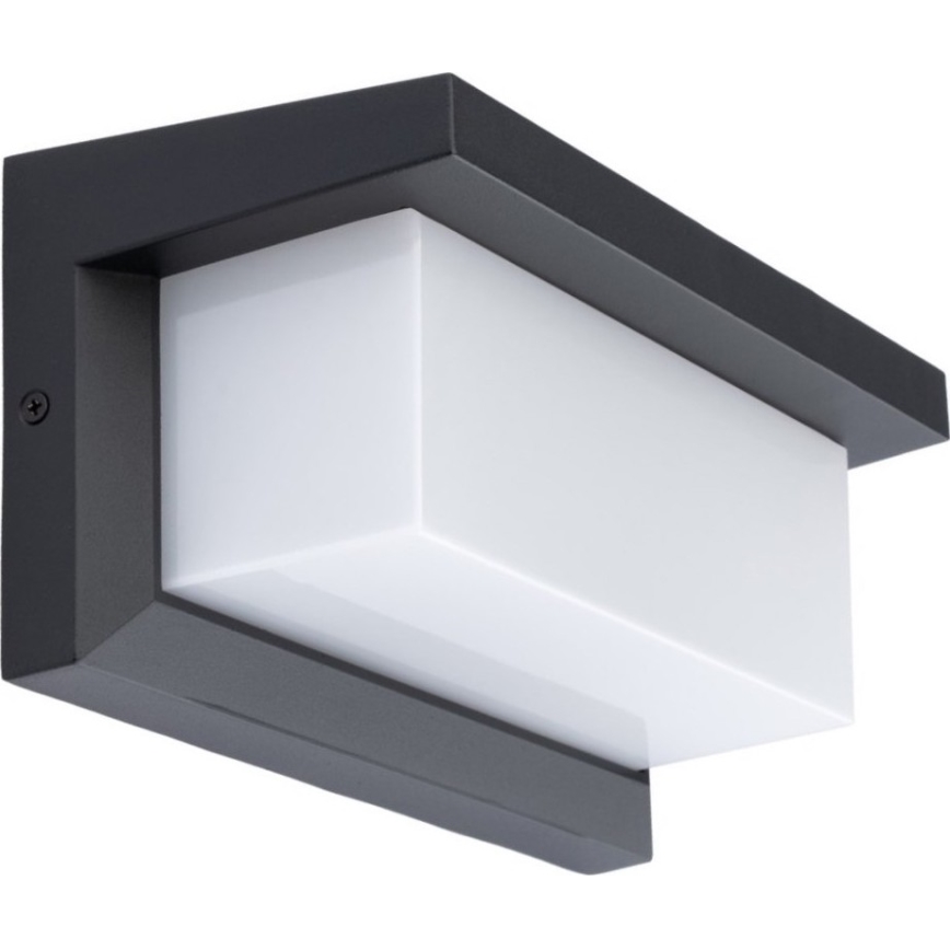 LED Kinkiet zewnętrzny NEELY 1xE27/9W/230V 3000K IP54 antracyt