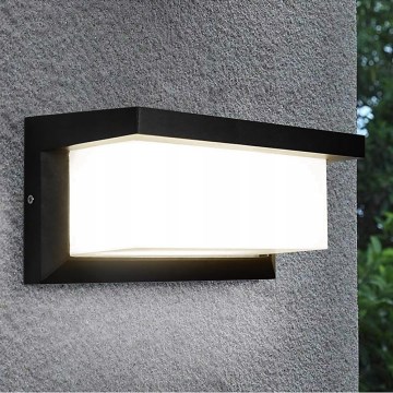LED Kinkiet zewnętrzny NEELY LED/12W/230V 4000K IP54 czarny