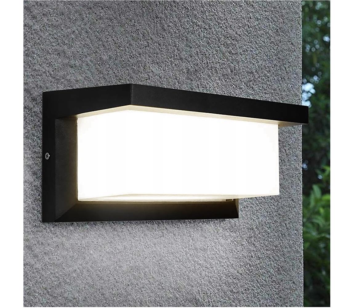 LED Kinkiet zewnętrzny NEELY LED/12W/230V 4000K IP54 czarny