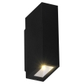 LED Kinkiet zewnętrzny ORLEAN 2xLED/2,5W/230V czarny IP54