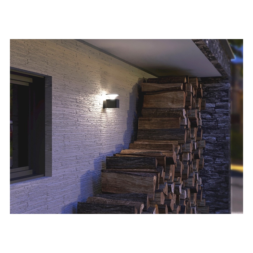 LED Kinkiet zewnętrzny ORNELA LED/6W/230V 3000K IP54 antracyt