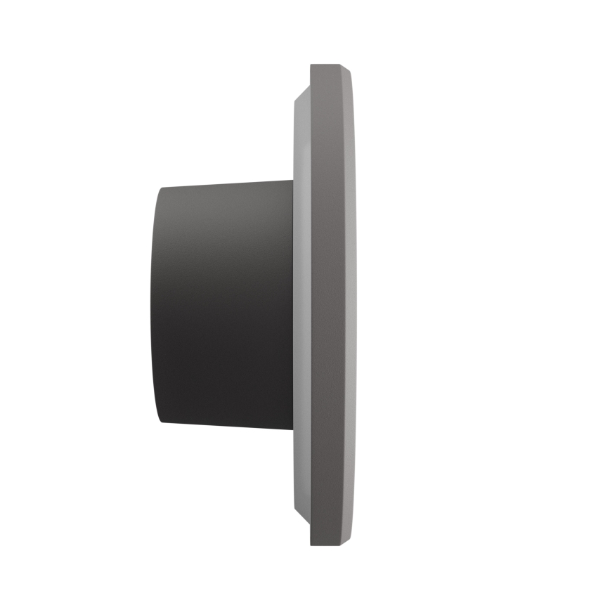 LED Kinkiet zewnętrzny PIATTA LED/12W/230V 3000/4000/6000K śr. 18 cm IP44 szary