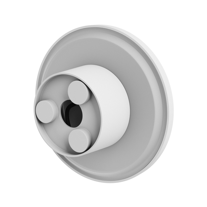 LED Kinkiet zewnętrzny PIATTA LED/18W/230V 3000/4000/6000K śr. 25 cm IP44 biały