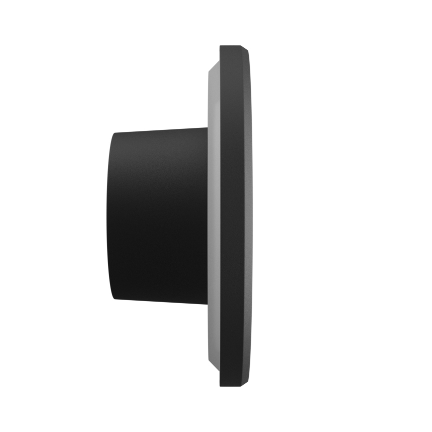 LED Kinkiet zewnętrzny PIATTA LED/18W/230V 3000/4000/6000K śr. 25 cm IP44 czarny