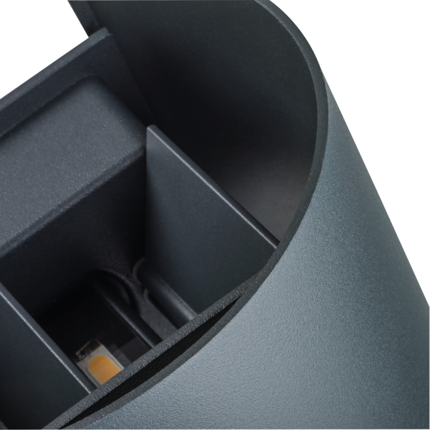 LED Kinkiet zewnętrzny REKA LED/7W/230V IP54 antracyt