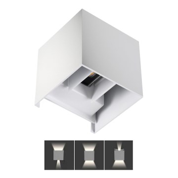 LED Kinkiet zewnętrzny REKA LED/7W/230V IP54 biały