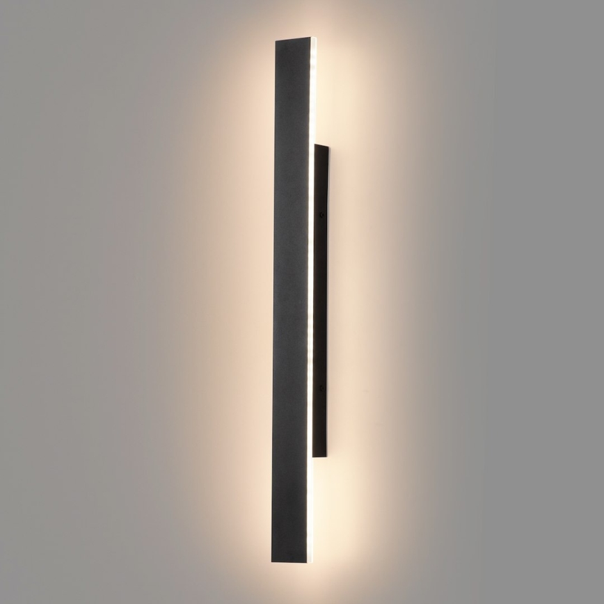 LED kinkiet zewnętrzny WOW LED/11W/230V 3000/4000/6000K 60 cm IP54 czarny