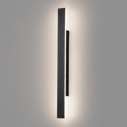 LED kinkiet zewnętrzny WOW LED/11W/230V 3000/4000/6000K 60 cm IP54 czarny