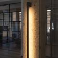 LED Kinkiet zewnętrzny YALTE LED/8W/230V 4000K IP54 czarny