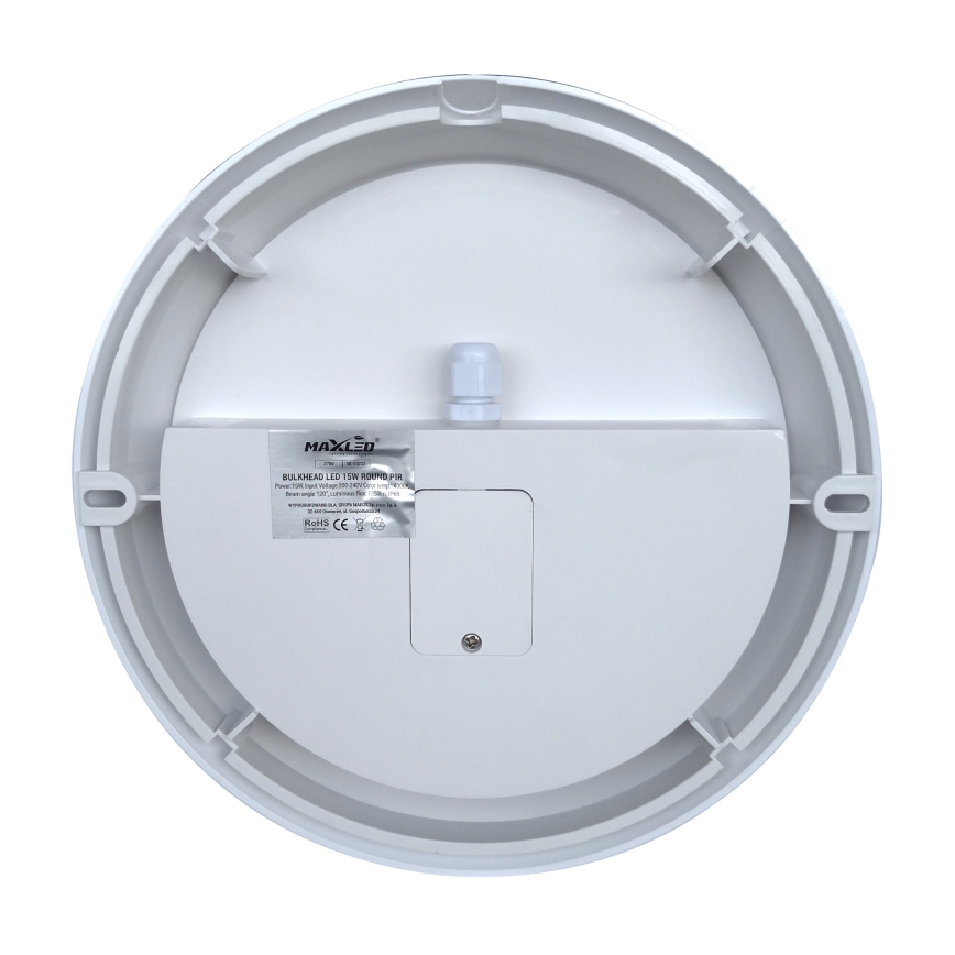 LED Kinkiet zewnętrzny z czujnikiem LED/15W/230V 4000K IP65
