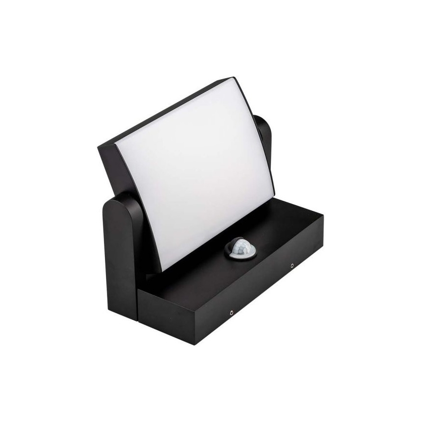 LED Kinkiet zewnętrzny z czujnikiem LED/17W/230V 4000K IP65 czarny