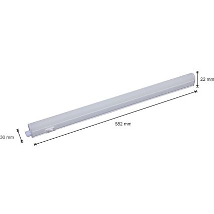 LED Kuchenne oświetlenie podszafkowe LED/8W/230V