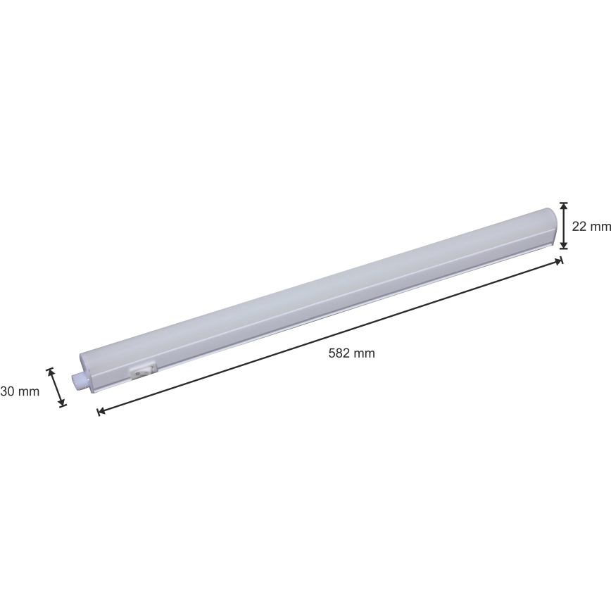 LED Kuchenne oświetlenie podszafkowe LED/8W/230V