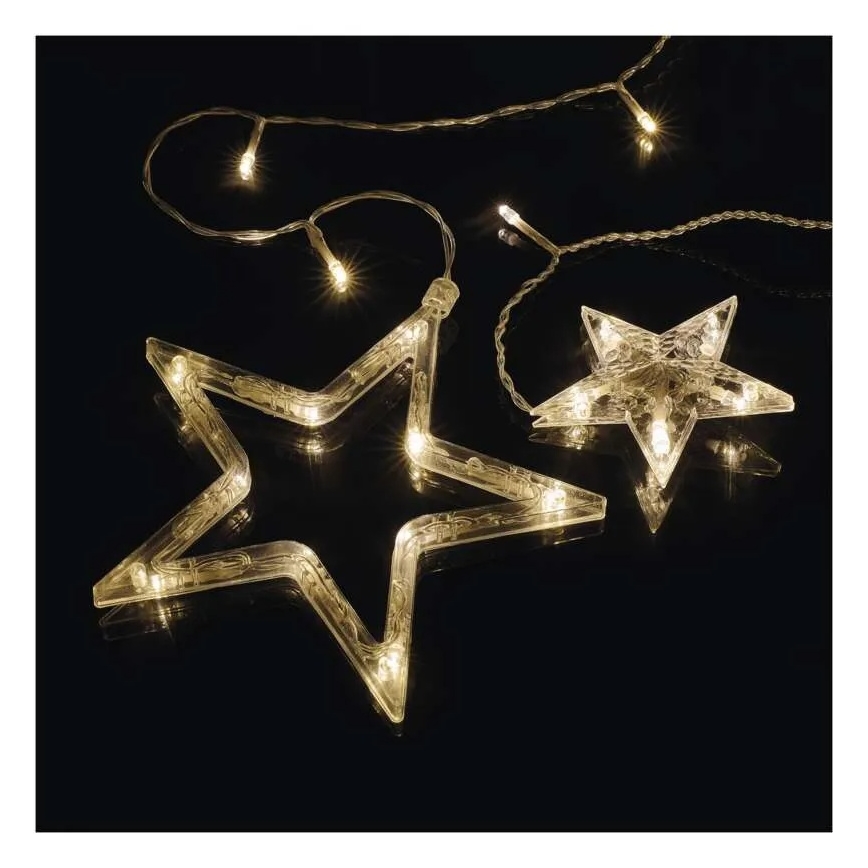 LED kurtyna świąteczna 115xLED/1,35W 6,85x1,05 m ciepła biała