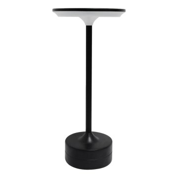 LED ładowalna dotykowa lampa biurkowa TAVOLO LED/2,5W/5V 2400 mAh 3000-6000K czarna