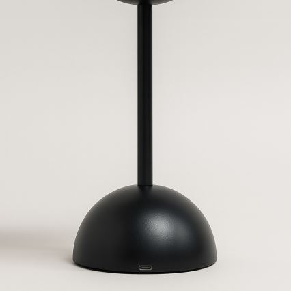 LED ładowalna dotykowa lampka biurkowa COSTA LED/3W/5V 2400 mAh 3000-6000K czarna