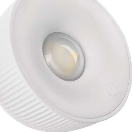 LED Regulowana lampka biurkowa ładowalna magnetyczna 4w1 LED/4,2W/3,7V 4000K 1200mAh biała