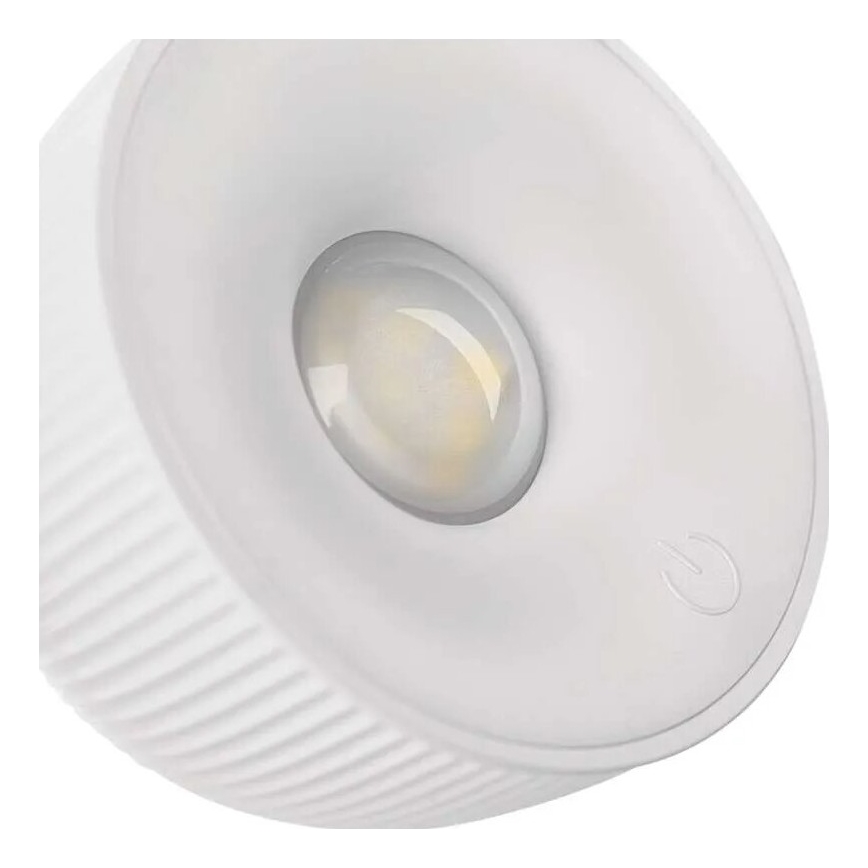 LED Regulowana lampka biurkowa ładowalna magnetyczna 4w1 LED/4,2W/3,7V 4000K 1200mAh biała