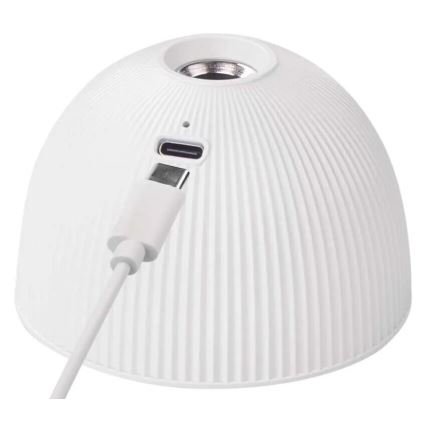 LED Regulowana lampka biurkowa ładowalna magnetyczna 4w1 LED/4,2W/3,7V 4000K 1200mAh biała