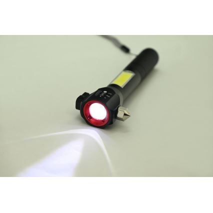 LED Ładowalna latarka LED/3W/5V 200 lm 1200 mAh