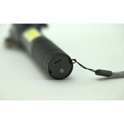 LED Ładowalna latarka LED/3W/5V 200 lm 1200 mAh