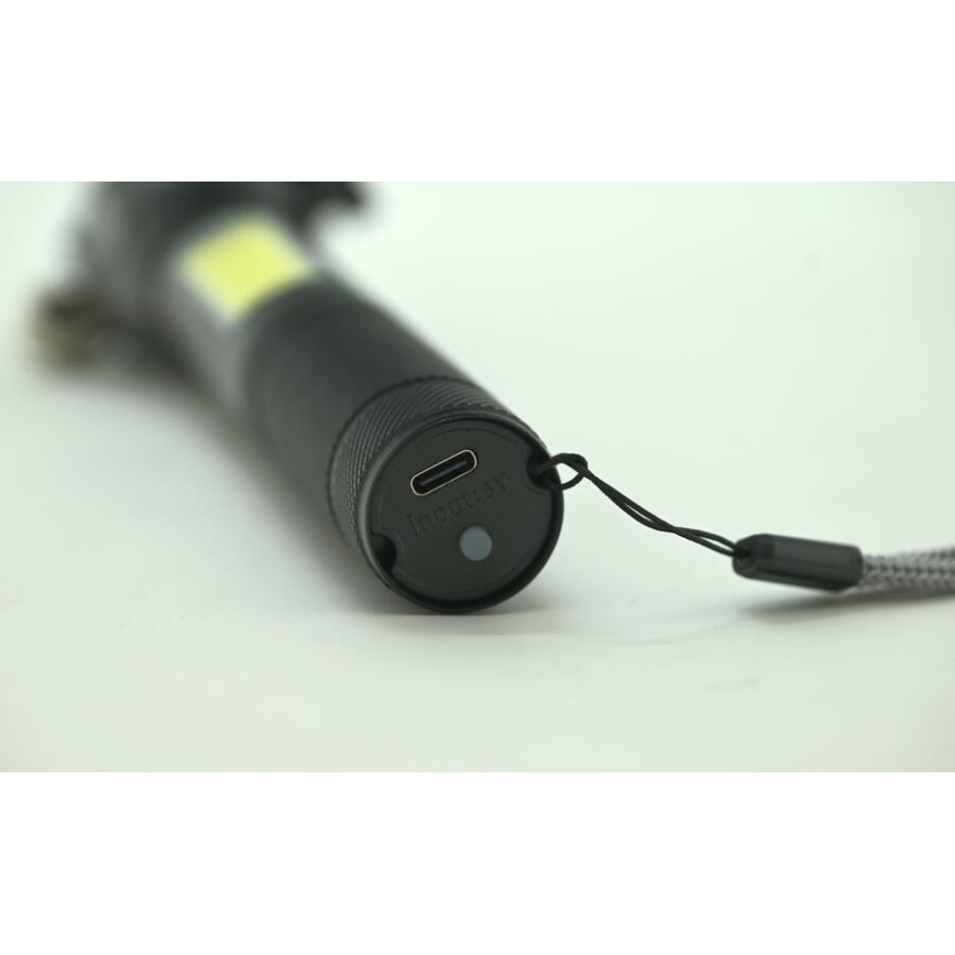 LED Ładowalna latarka LED/3W/5V 200 lm 1200 mAh