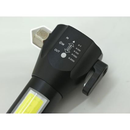 LED Ładowalna latarka LED/3W/5V 200 lm 1200 mAh