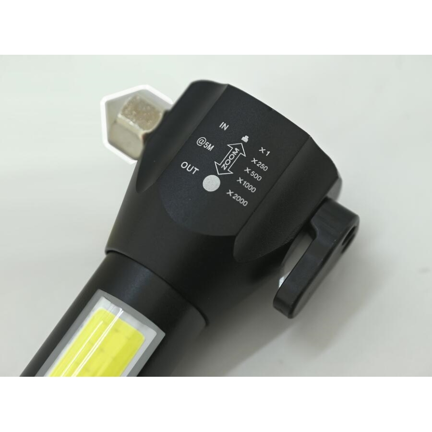 LED Ładowalna latarka LED/3W/5V 200 lm 1200 mAh