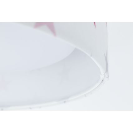 LED Regulowane natynkowe oświetlenie dziecięce SMART GALAXY KIDS LED/24W/230V 3000-6500K gwiazdki białe/różowe/szare + pilot do zdalnego sterowania