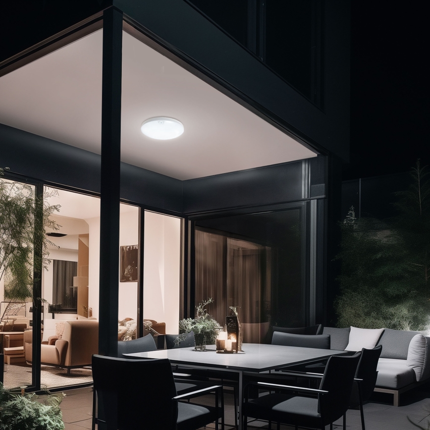 LED Kinkiet łazienkowy z czujnikiem ruchu NYMPHEA PROXI LED/18W/230V IP54 3000K