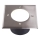 LED Lampa najazdowa MIVO LED/3W/230V 12x12 cm IP67 matowy chrom