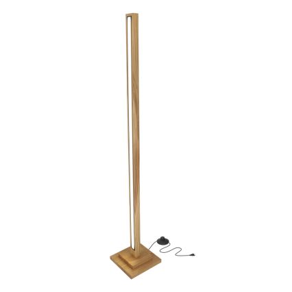 LED Lampa podłogowa ALSET LED/18W/230V dąb