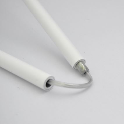 LED Lampa podłogowa HELEN 1xE27/15W/230V biała