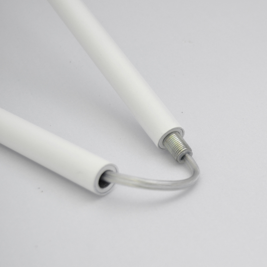 LED Lampa podłogowa HELEN 1xE27/15W/230V biała