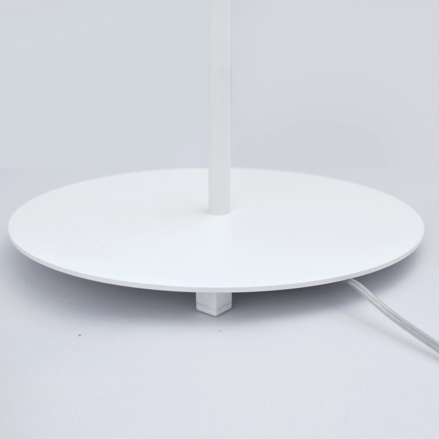 LED Lampa podłogowa HELEN 1xE27/15W/230V biała