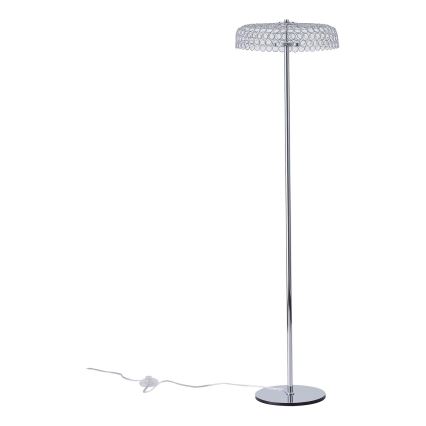 LED Lampa podłogowa LED/10W/230V 3000K chrom błyszczący