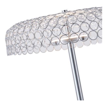 LED Lampa podłogowa LED/10W/230V 3000K chrom błyszczący