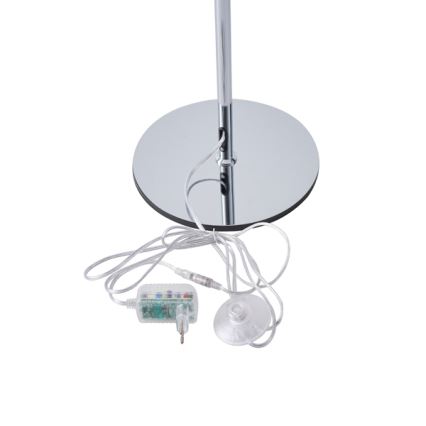 LED Lampa podłogowa LED/10W/230V 3000K chrom błyszczący
