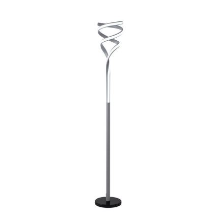 LED Lampa podłogowa ściemnialna LED/50W/230V 3000-6500K szary + zdalne sterowanie