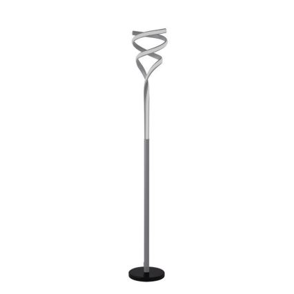 LED Lampa podłogowa ściemnialna LED/50W/230V 3000-6500K szary + zdalne sterowanie