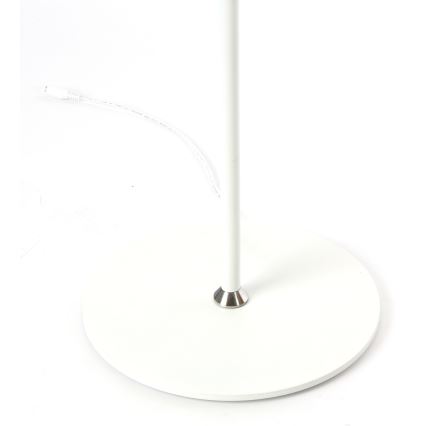 LED Lampa podłogowa ściemnialna LED/9W/230V 3000-6500K biały + zdalne sterowanie