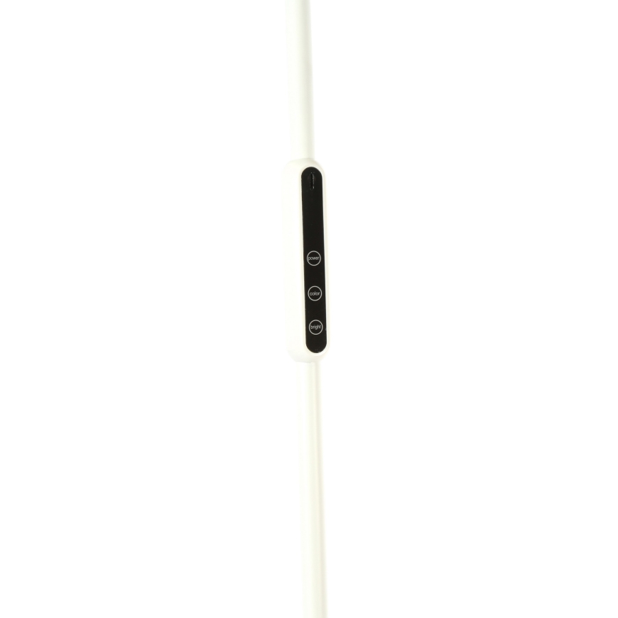 LED Lampa podłogowa ściemnialna LED/9W/230V 3000-6500K biały + zdalne sterowanie