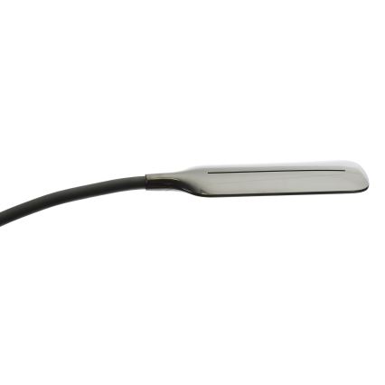 LED Lampa podłogowa ściemnialna LED/9W/230V 3000-6500K czarny + zdalne sterowanie